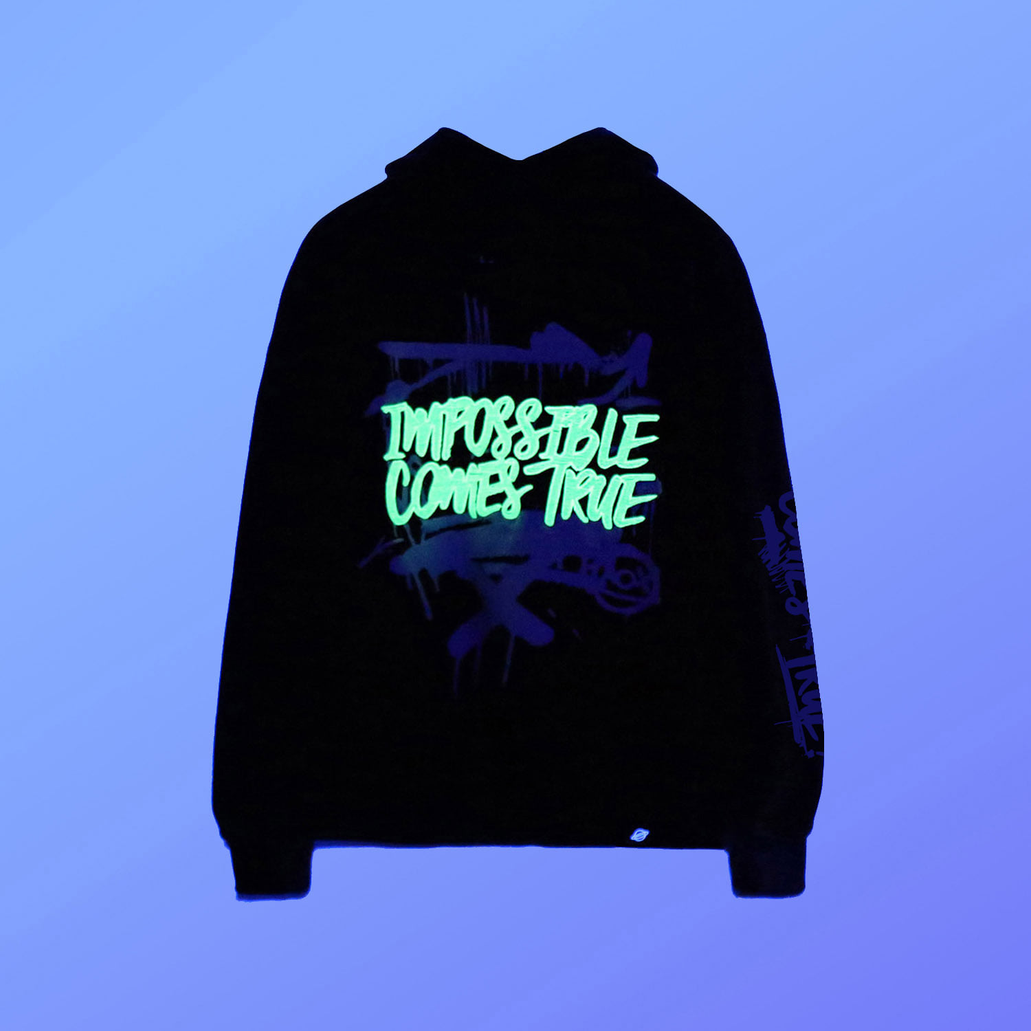 Impossible hoodie sweatshirt(Black)