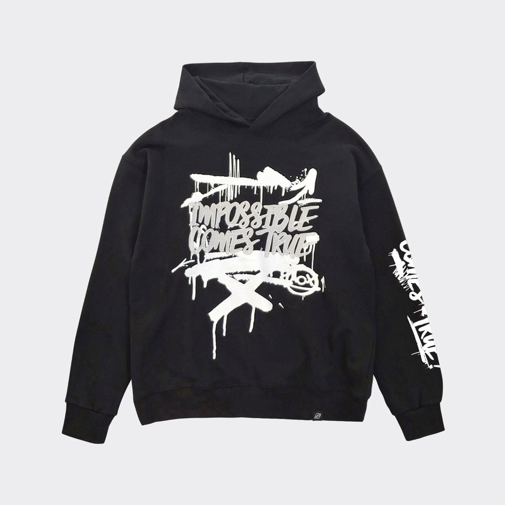 Impossible hoodie sweatshirt(Black)
