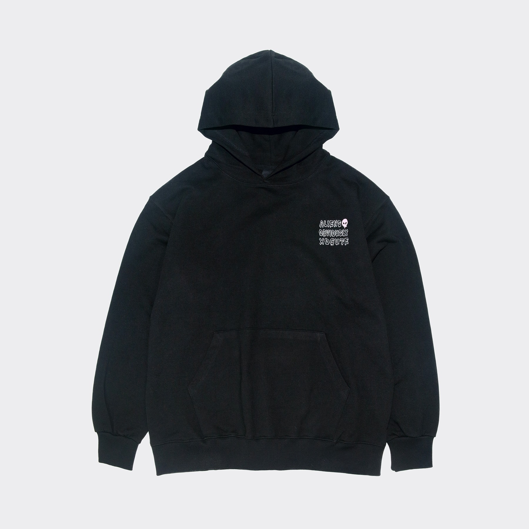 OBVIOUSLY Hoodie(Oversize fit) Black