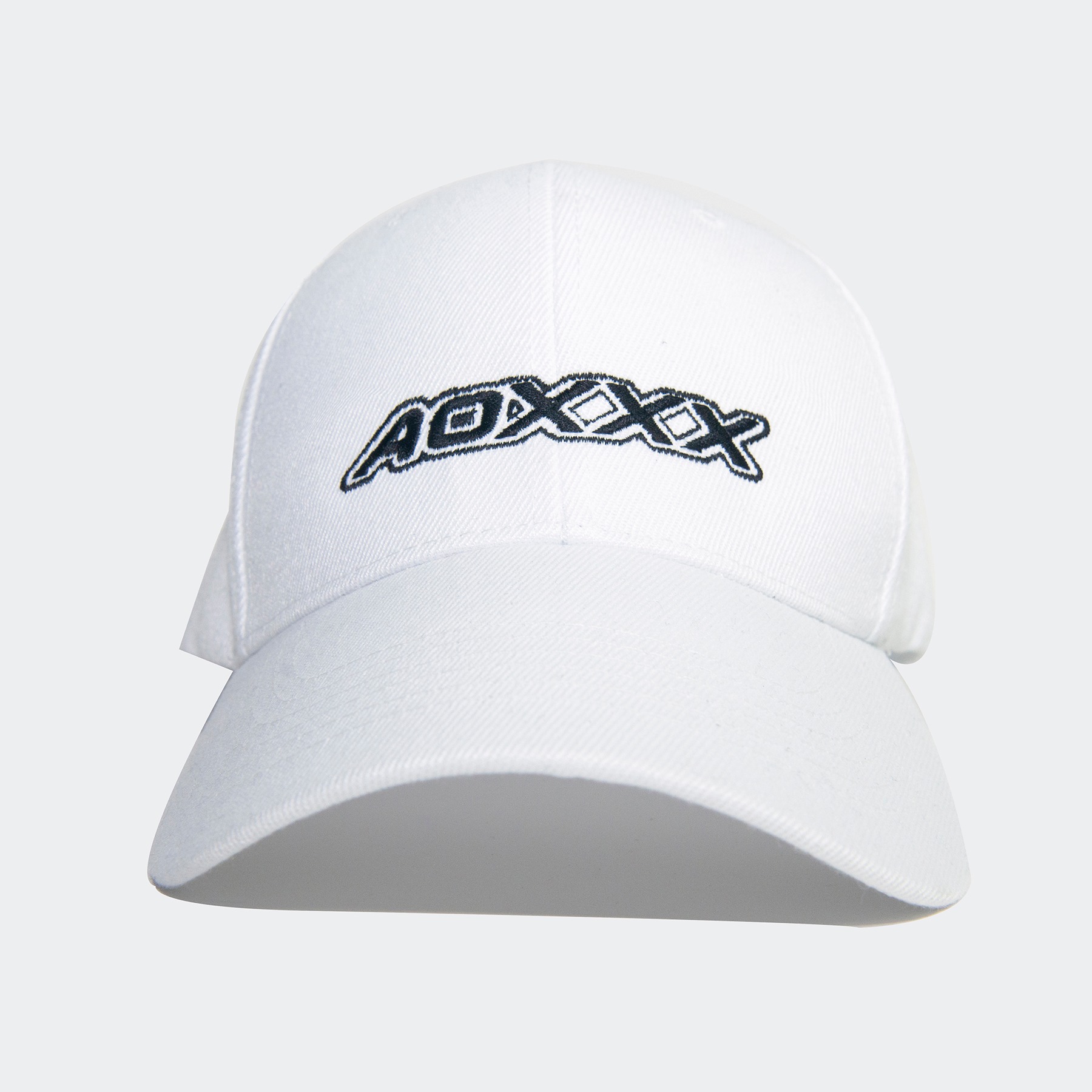 Sporty logo baseball cap (White)